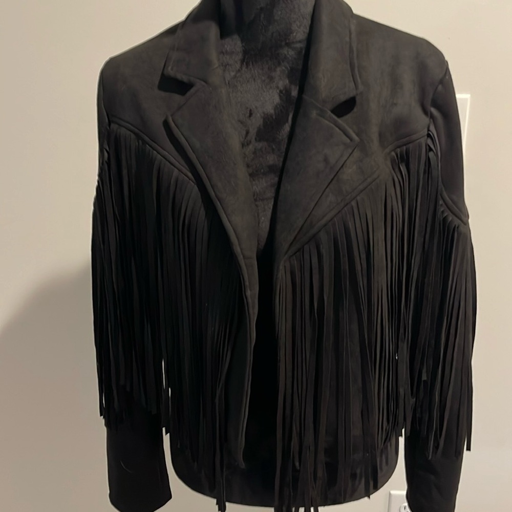 Fringe western jacket